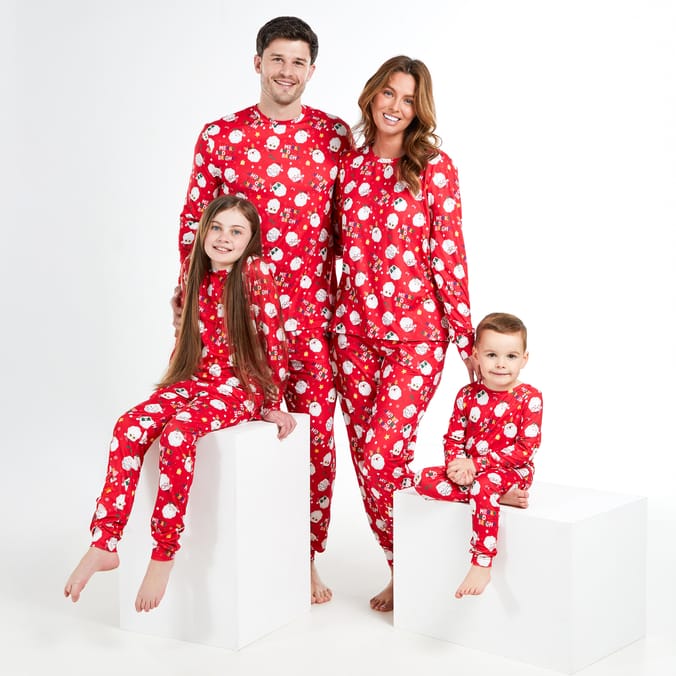 Originals Mens Red Santa Pyjamas