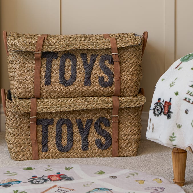 Hinch Farm Straw Paper Basket