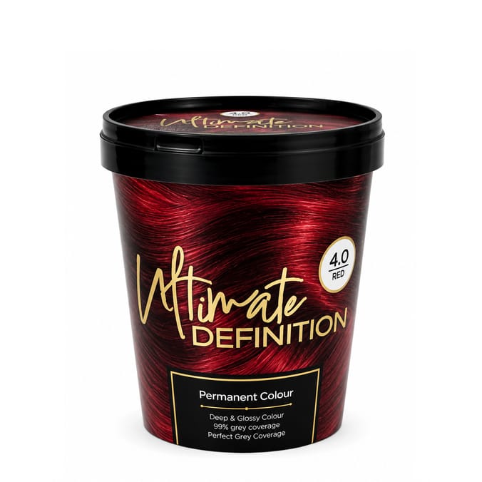 Ultimate Definition Permanent Hair Colour - 4.0 Red
