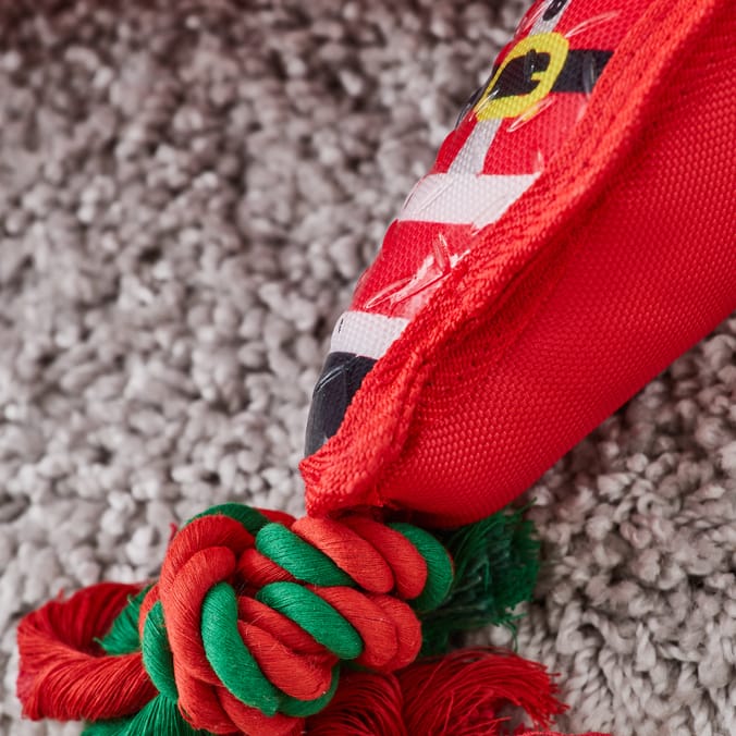 Chester's Christmas TPR Rope Toy