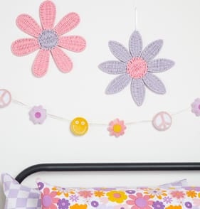 The Kids Edit Flower Power Bunting