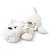 Pound Puppies Weighted Snuggles Plush - White