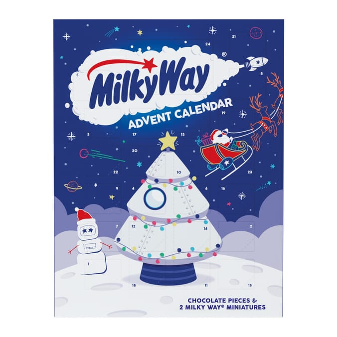 Milky Way Milk Chocolate Advent Calendar 110g