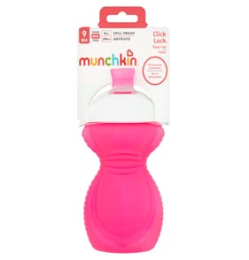Munchkin Click Lock Sippy Cup 9 m+ - Pink
