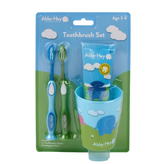 Alder Hey Toothbrush Set - 3-6 Years