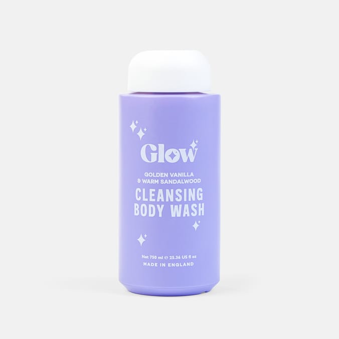 Glow Cleansing Body Wash 750ml - Golden Vanilla & Warm Sandalwood