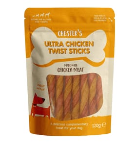 Chester's Ultra Chicken Twist Sticks 120g