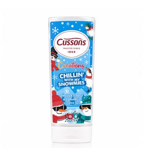 Cussons Creations Chillin With My Snowmies Body Wash 250ml - Vanilla Frost & Caramel 