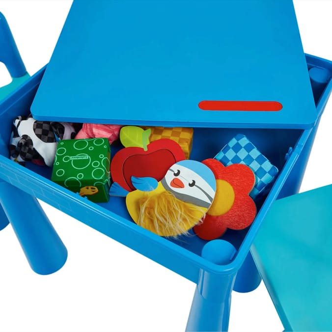 Liberty House Toys Kids 5-in-1 Activity Table and 2 Chairs Set
