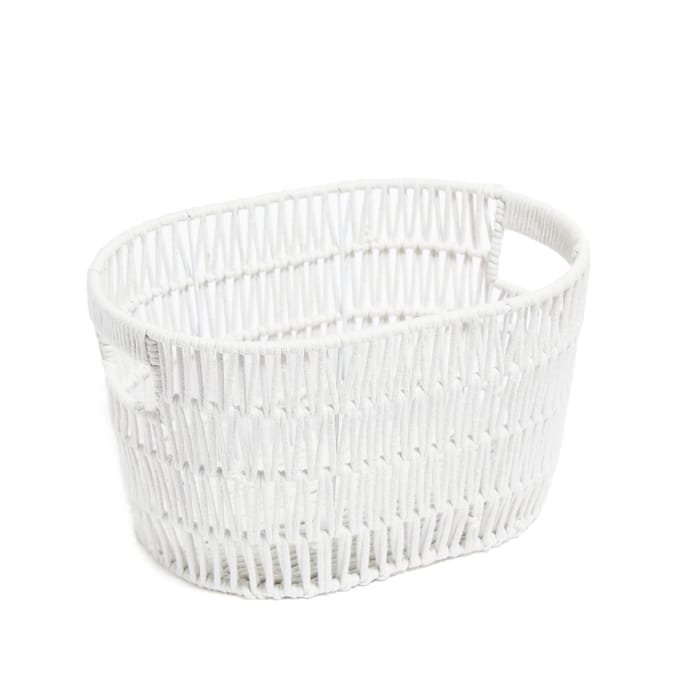 Home Collections Large Cotton Rope Woven Basket