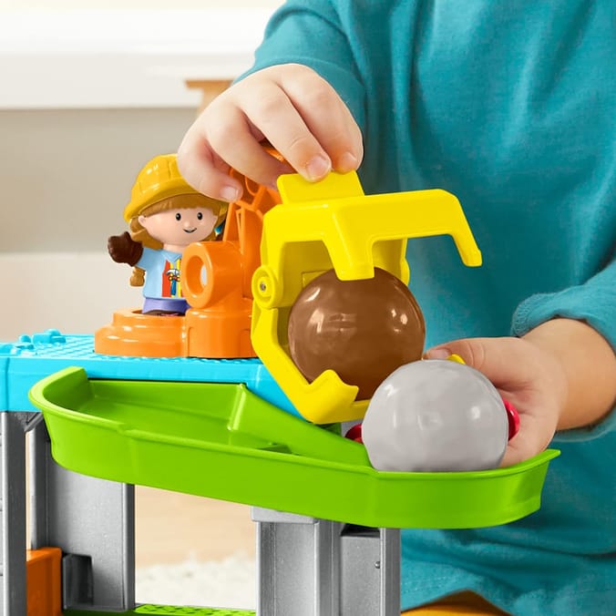 Fisher Price Little People Load Construction Site Playset Home Bargains