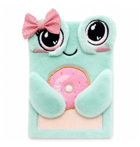 Scribble Pop Shop Fluffy Notebook - Frog