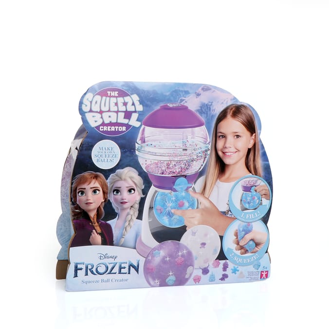 Squeeze ball top maker