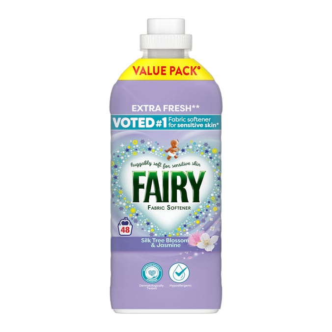 Fairy Fabric Softener 1.488 Litres 48 Washes - Silk Tree Blossom & Jasmine