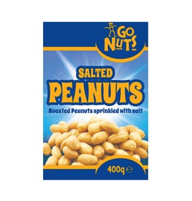 Go Nuts Salted Peanuts 400g