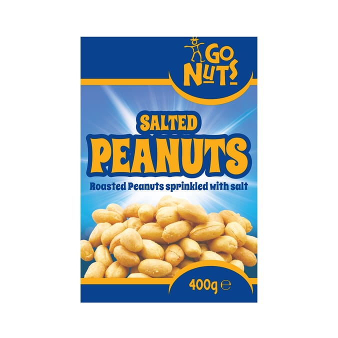 Go Nuts Salted Peanuts 400g