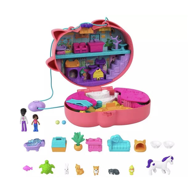Polly Pocket Pet Vet Complete Polly Pocket Animal Hospital Vet