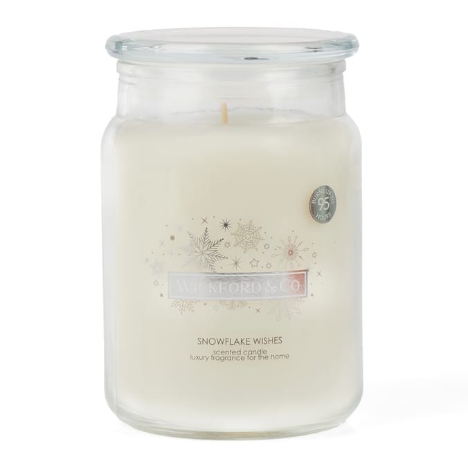 Wickford & Co Scented Candle 18oz - Snowflake Wishes 