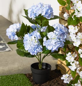 Jardin Artificial Hydrangea - Blue