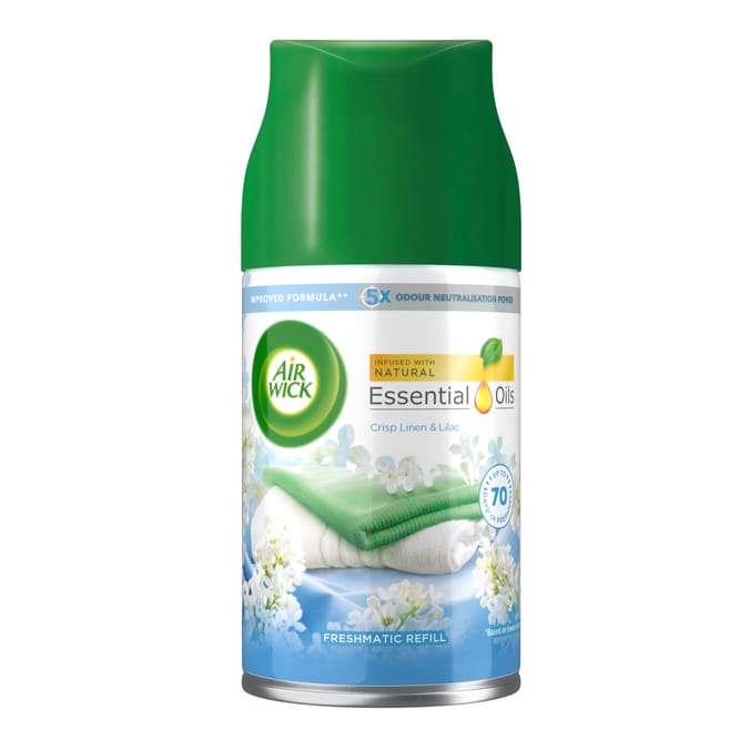 Air Wick Crisp Linen & Lilac Freshmatic Autospray Refill 250ml