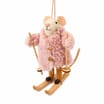 Sleigh Bells Christmas Felt Hanging Ornament Assorted