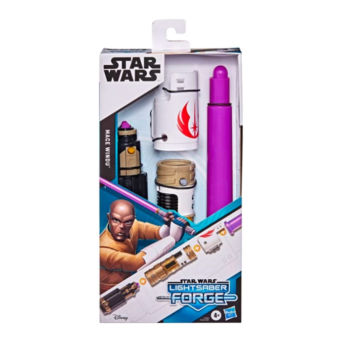 Star Wars - Lightsaber Forge Extendable Lightsaber Roleplay Replica - Mace Windu