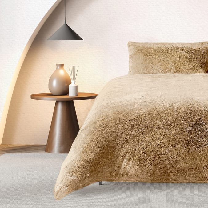 The Winter Warmer Collection Teddy Single Duvet Set
