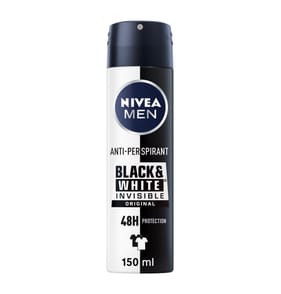 Nivea Men Anti-perspirant Deodorant Spray 150ml - Black & White