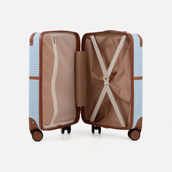 Salisburys Hard Shell Suitcase - Stockholm Light Blue