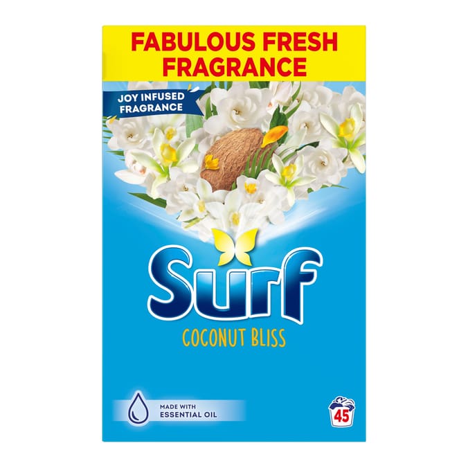 Surf Washing Powder 2.25 kg 45 Washes - Coconut Bliss