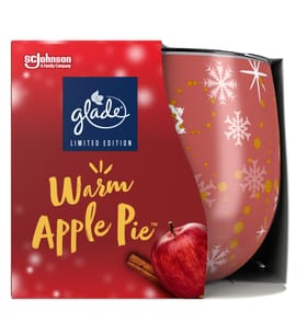  Glade Scented Candle Sleeved Warm Apple Pie 120g
