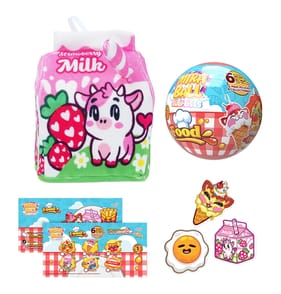  Miraball Surprises Blind Capsule Plush & Stickers - Food