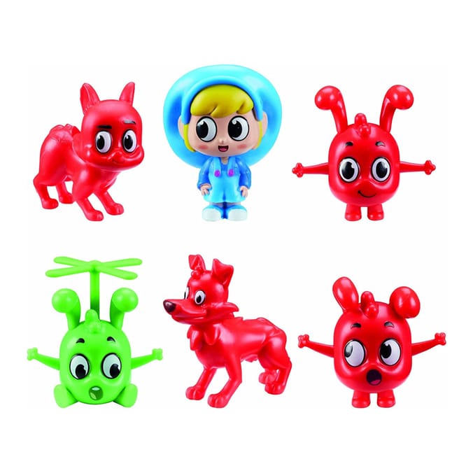 Morphle Multi Figure Pack Red Preschool Scaled Figures