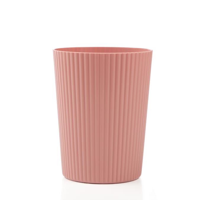  Summer Ribbed Tumblers 4 Pack - Pink 