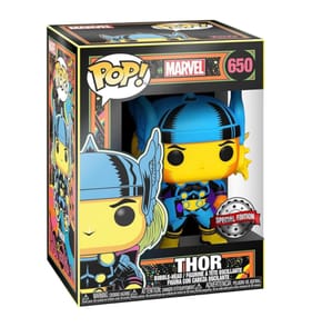 Funko Pop Marvel Black Light Thor Figure