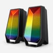 Vantage Siren+ Twin Apex RGB Dual Gaming Speakers