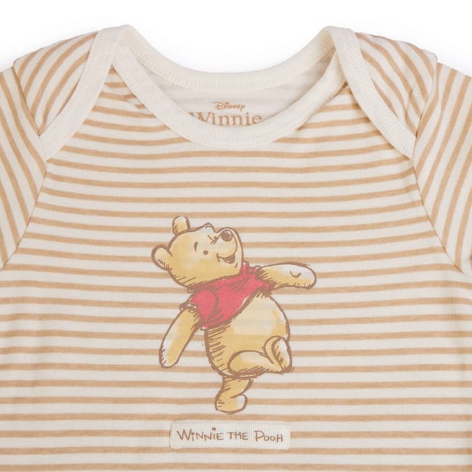 Winnie The Pooh Bodysuits 3 Pack