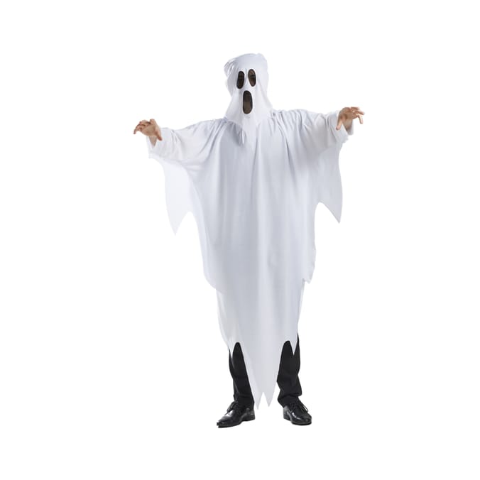 Hallow Scream Adult Ghost Costume Home Bargains