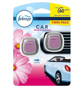 Febreze Car Air Freshener Blossoms and Breeze Twin Pack