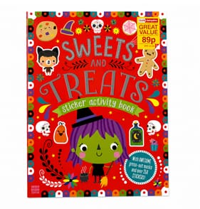  Halloween Sticker Activity Book - Sweets and Treats 