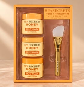 Spa Secrets Honey Highlights Mix & Mask Trio