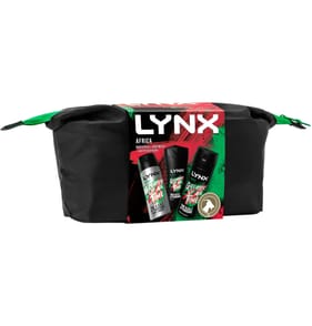 Lynx Washbag Gift Set - Africa