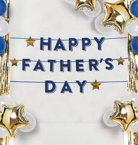Just For You Dad Bunting - Happy Father's Day 