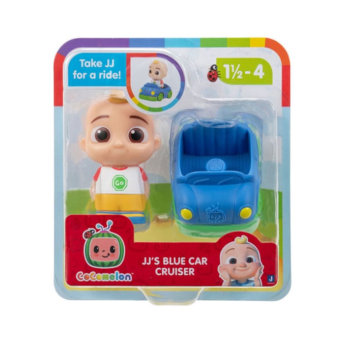 Cocomelon 1 Figure Pack - JJ 's Blue Car Cruiser