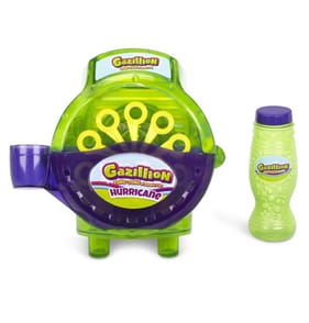 Gazillion Hurricane Bubble Machine with Bubbles 4oz