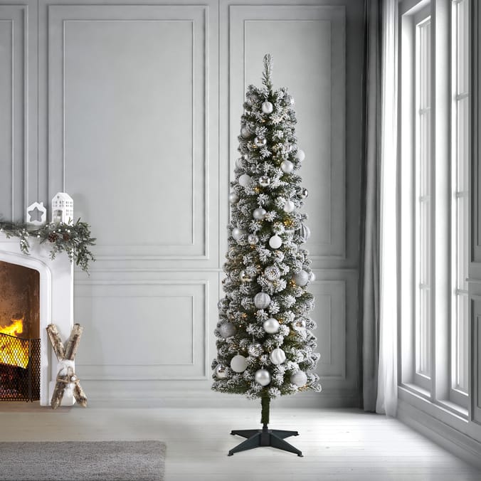 Festive Feeling Snowy Pencil Tree 6ft