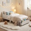 Liberty House Toys Toddler Bed With Built-In Bookshelf
