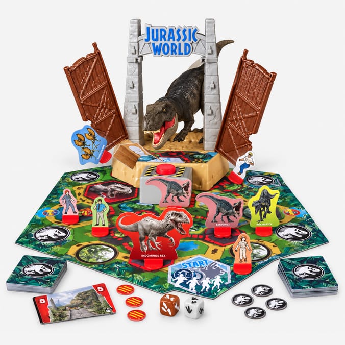 Jurassic World T-Rex Panic Game