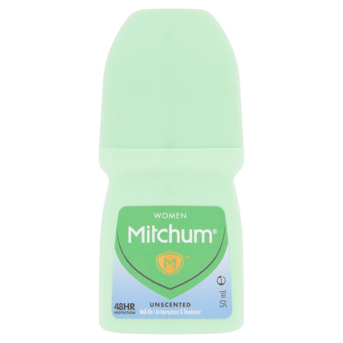 Mitchum Women Unscented Roll-On Antiperspirant & Deodorant 50ml