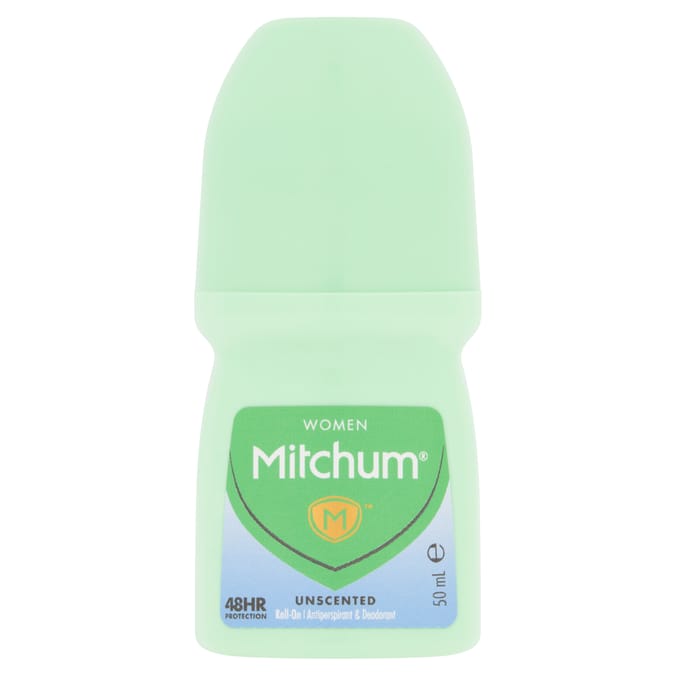 Mitchum Women Unscented Roll-On Antiperspirant & Deodorant 50ml